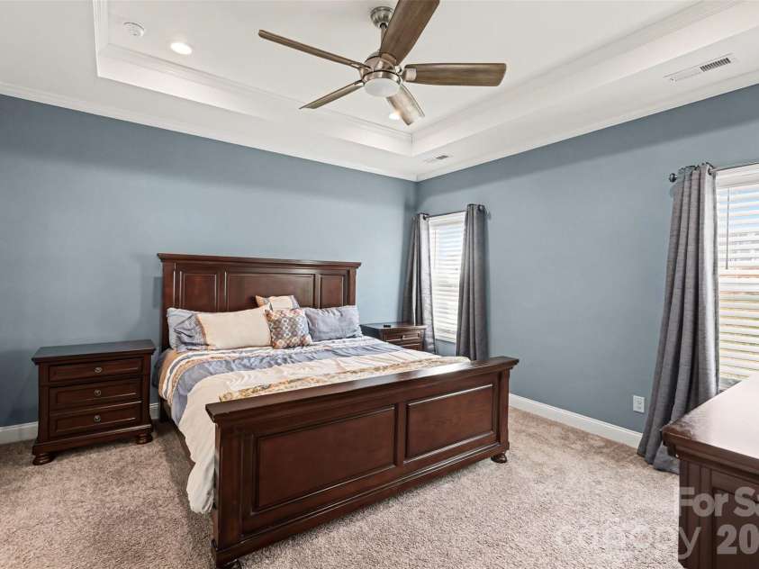 3731 Antrim Place, Kannapolis, NC 28081.  MLS# CAR4346484, YatesRealty ID 4165. Primary Bedroom