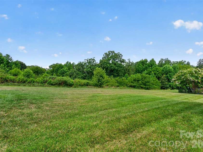 127 Johnson Manor Street, Mooresville, NC 28115.  MLS# CAR4407798, YatesRealty ID 41663. Back yard privacy
