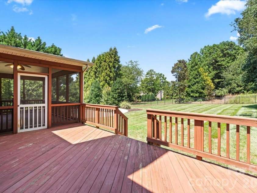 109 Pauls Lane, Mooresville, NC 28117.  MLS# CAR4410100, YatesRealty ID 41665. Open deck area perfect for grilling