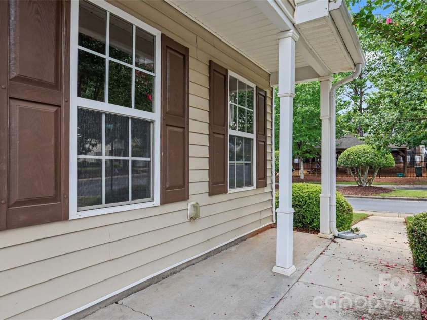 6124 Warrior Avenue, Fort Mill, SC 29707.  MLS# CAR4397314, YatesRealty ID 41666. Front Porch