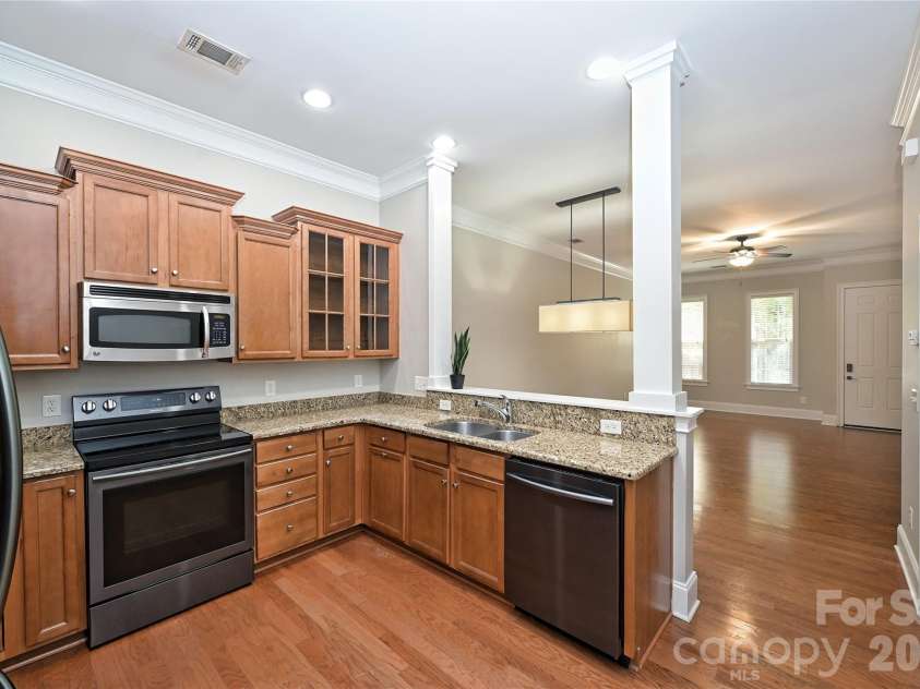 5732 Village Drive, Concord, NC 28027.  MLS# CAR4404849, YatesRealty ID 41667. Kitchen