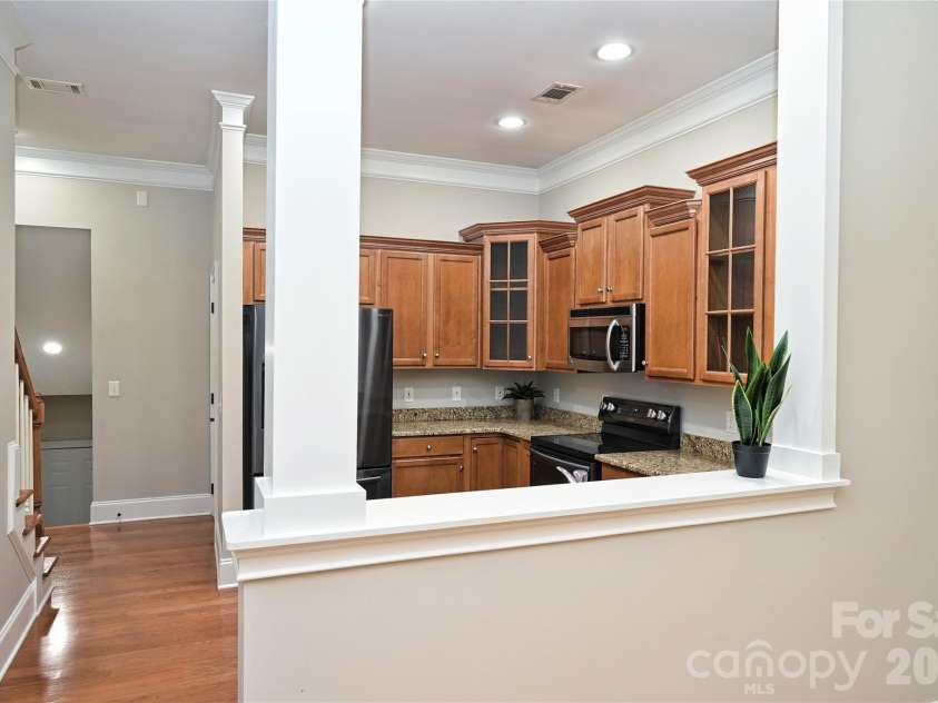 5732 Village Drive, Concord, NC 28027.  MLS# CAR4404849, YatesRealty ID 41667. Kitchen View