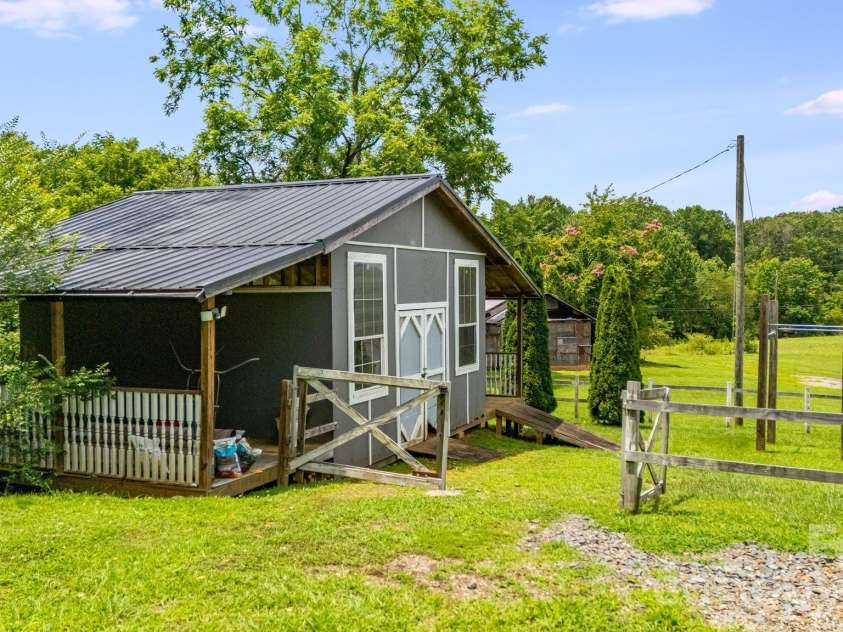 21 Old Pinner Place, Arden, NC 28704.  MLS# CAR4407827, YatesRealty ID 41672. Shed for storage
