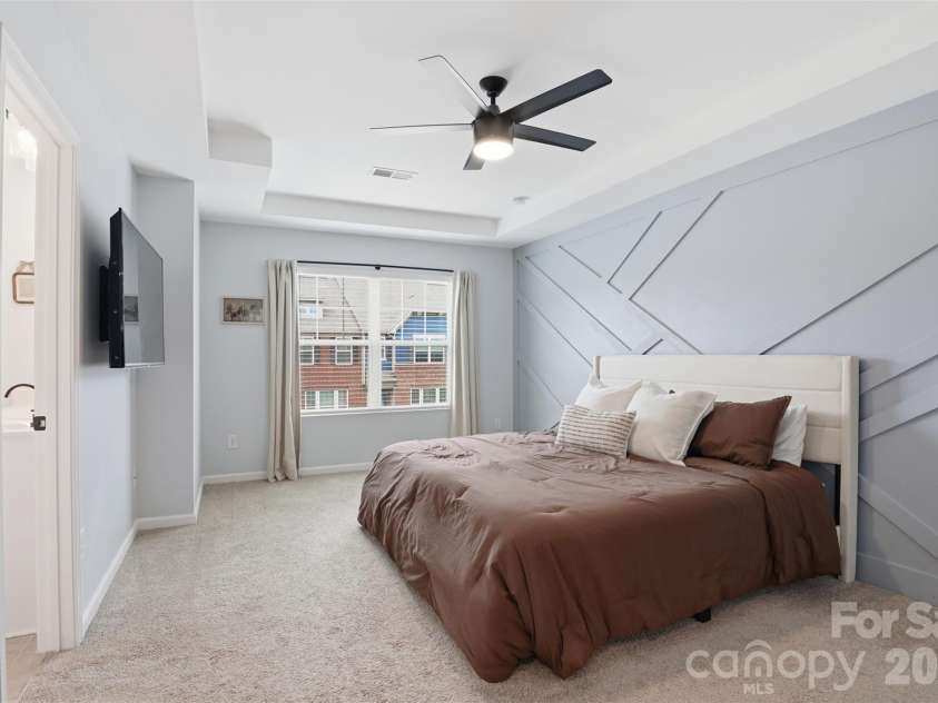 2614 Winter Thistle Way, Fort Mill, SC 29707.  MLS# CAR4410501, YatesRealty ID 41675. Primary Bedroom