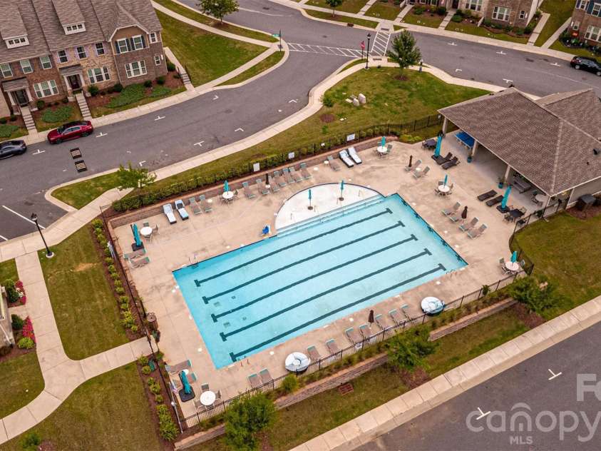 2614 Winter Thistle Way, Fort Mill, SC 29707.  MLS# CAR4410501, YatesRealty ID 41675. The Greens - Pool