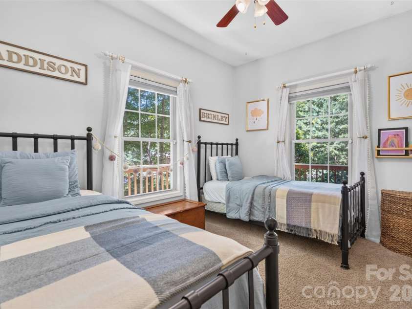 142 Talley Ridge Drive, Troutman, NC 28166.  MLS# CAR4407328, YatesRealty ID 41676. 2nd main floor bedroom