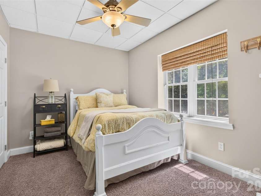142 Talley Ridge Drive, Troutman, NC 28166.  MLS# CAR4407328, YatesRealty ID 41676. Lower Level great room