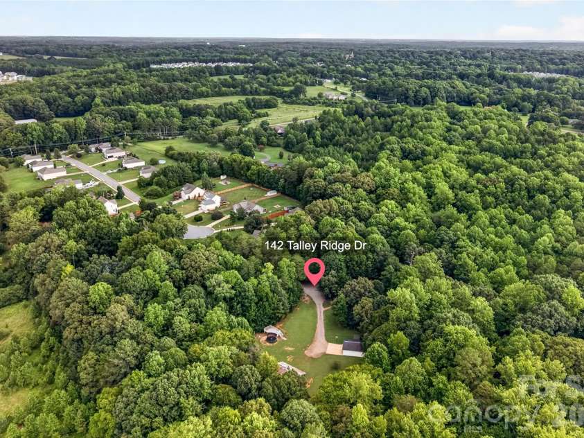 142 Talley Ridge Drive, Troutman, NC 28166.  MLS# CAR4407328, YatesRealty ID 41676. Private 5 Acres