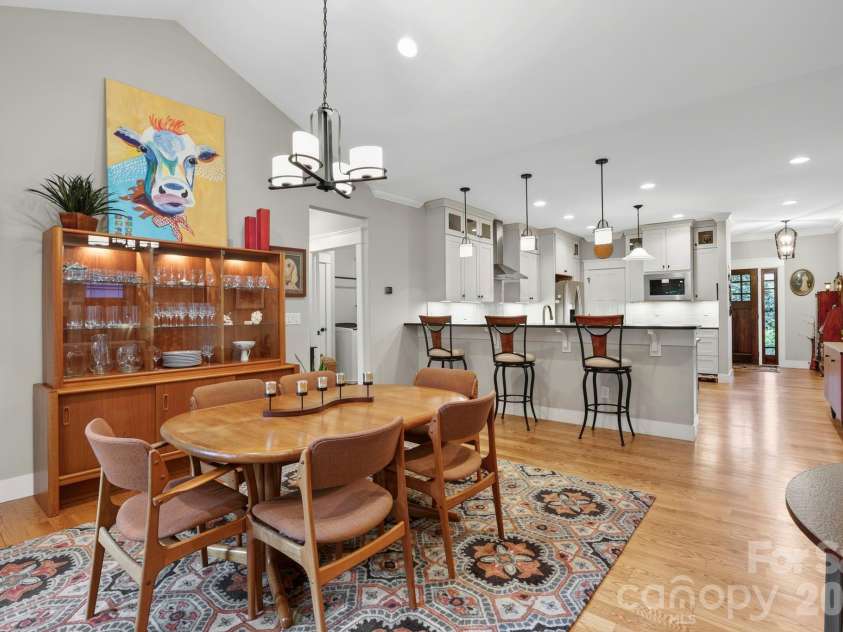 202 Midland Avenue, Black Mountain, NC 28711.  MLS# CAR4408523, YatesRealty ID 41682. Dining room