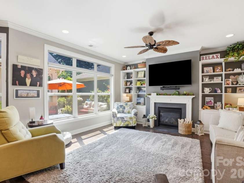 1100 Avalon Place, Matthews, NC 28104.  MLS# CAR4411415, YatesRealty ID 41696. One touch electric blinds on main