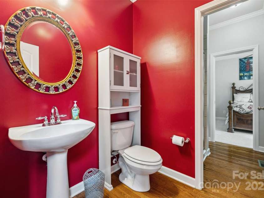 9142 Drayton Lane, Indian Land, SC 29707.  MLS# CAR4275785, YatesRealty ID 417. Full bathroom on main level with hallway access and access from guest bedroom