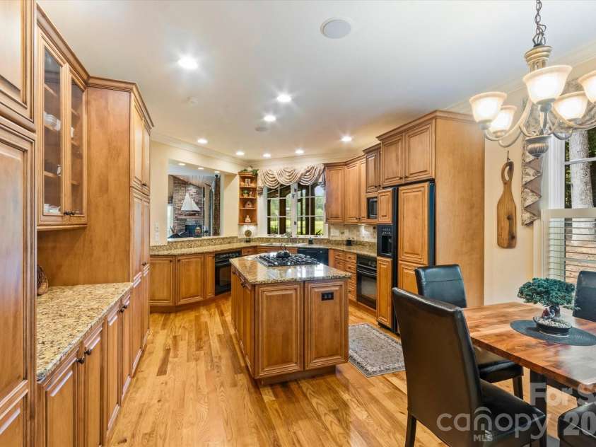 6 Jasmine Lane, Brevard, NC 28712.  MLS# CAR4410502, YatesRealty ID 41700. Great Kitchen Layout and Cabinetry