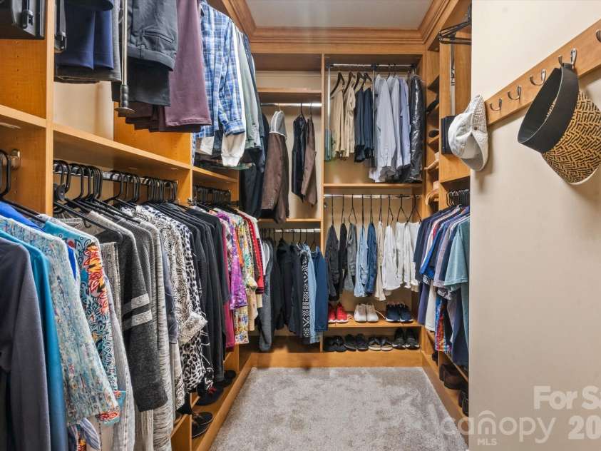 6 Jasmine Lane, Brevard, NC 28712.  MLS# CAR4410502, YatesRealty ID 41700. Wonderful Closet Features