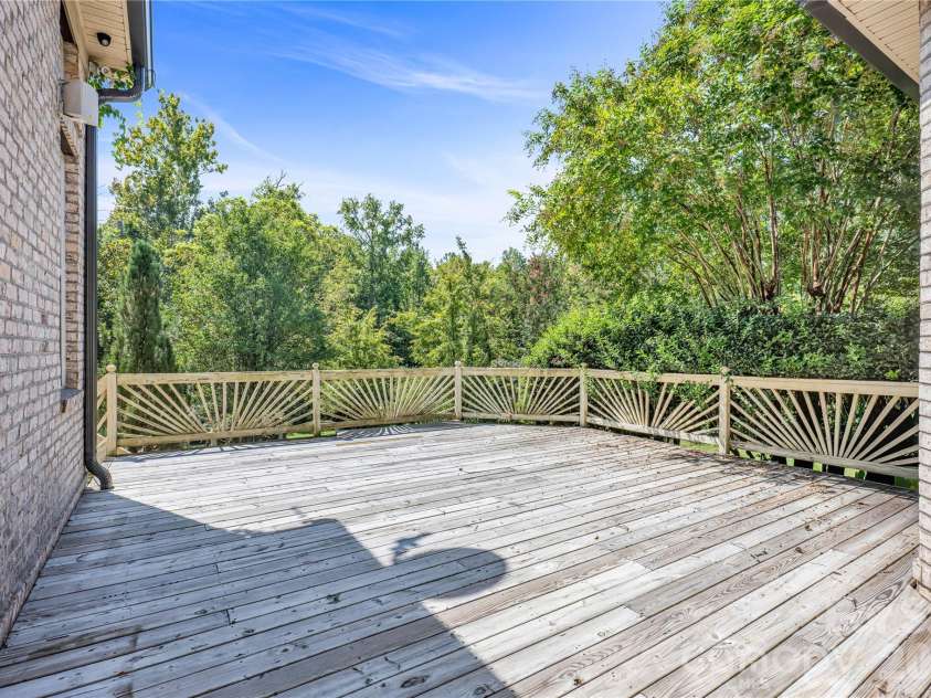 13631 William Stowe Drive, Charlotte, NC 28262.  MLS# CAR4411890, YatesRealty ID 41701. Back Patio