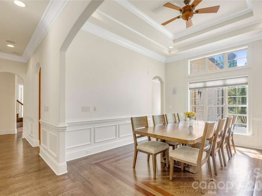 13631 William Stowe Drive, Charlotte, NC 28262.  MLS# CAR4411890, YatesRealty ID 41701. Dining Room View