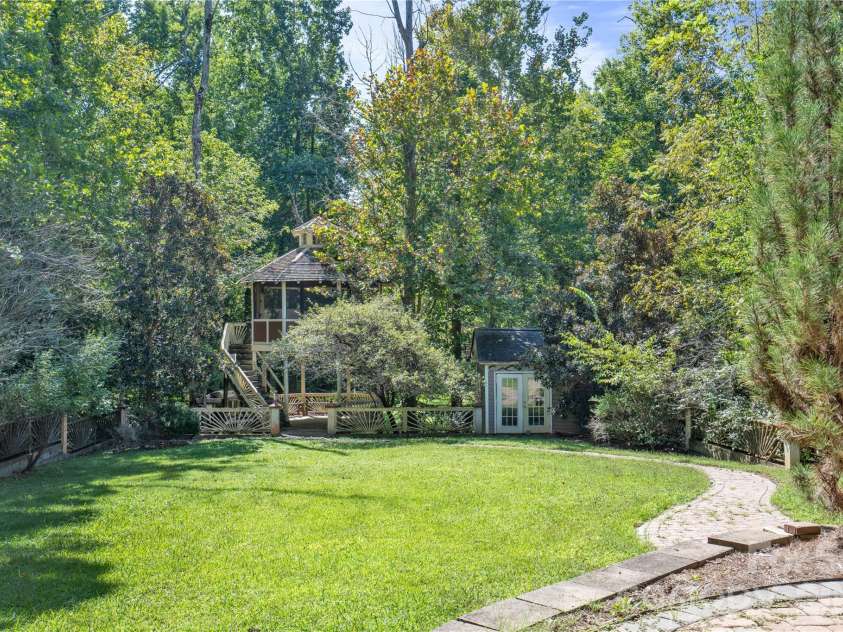 13631 William Stowe Drive, Charlotte, NC 28262.  MLS# CAR4411890, YatesRealty ID 41701. Gazebo View