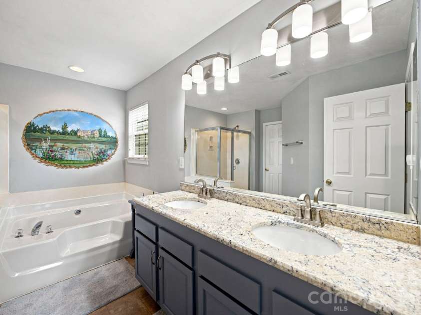 2426 Smith Cove Road, Denver, NC 28037.  MLS# CAR4401720, YatesRealty ID 41719. Primary bathroom