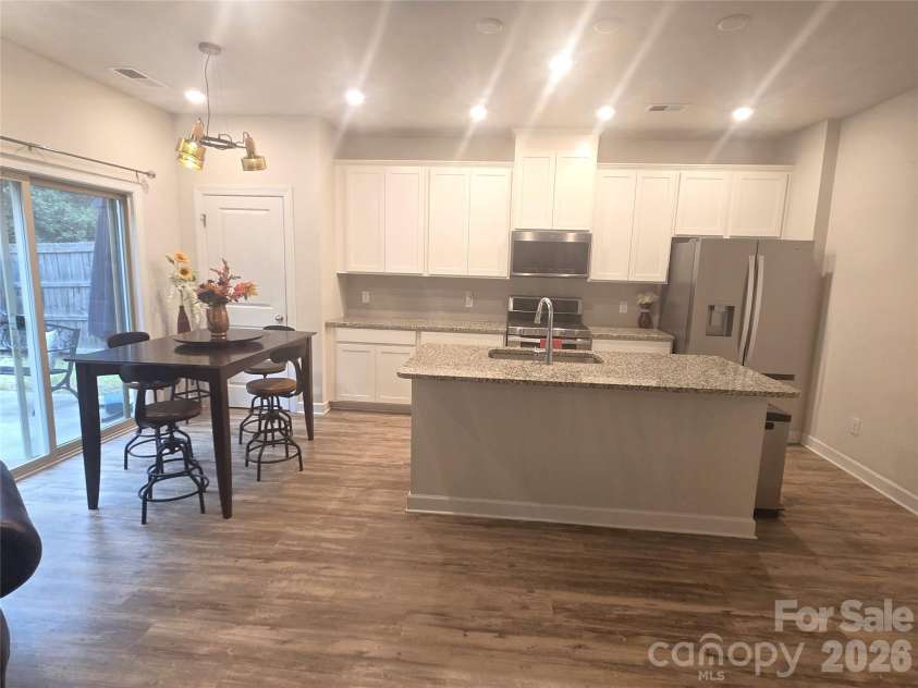 6116 Hailstone Road, Charlotte, NC 28215.  MLS# CAR4408502, YatesRealty ID 41726. Kithen/DR Area