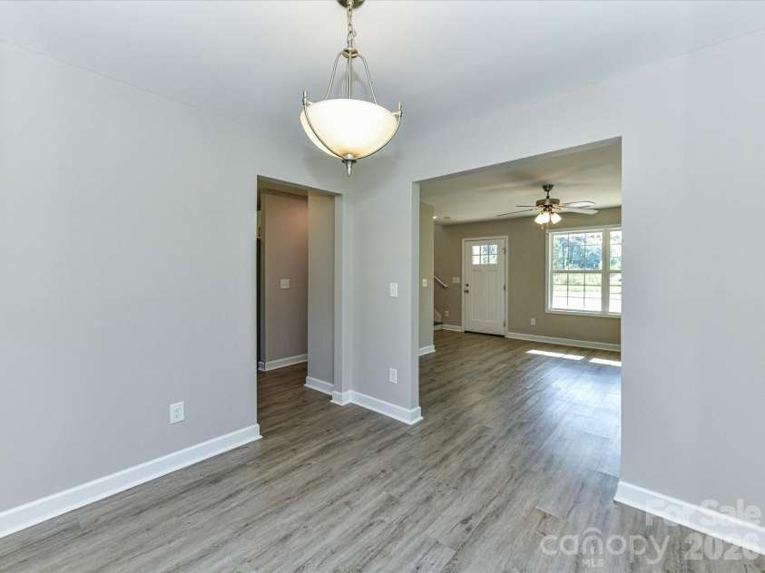 550 Claymon Road, Oakboro, NC 28129.  MLS# CAR4410271, YatesRealty ID 41729. Dining Area