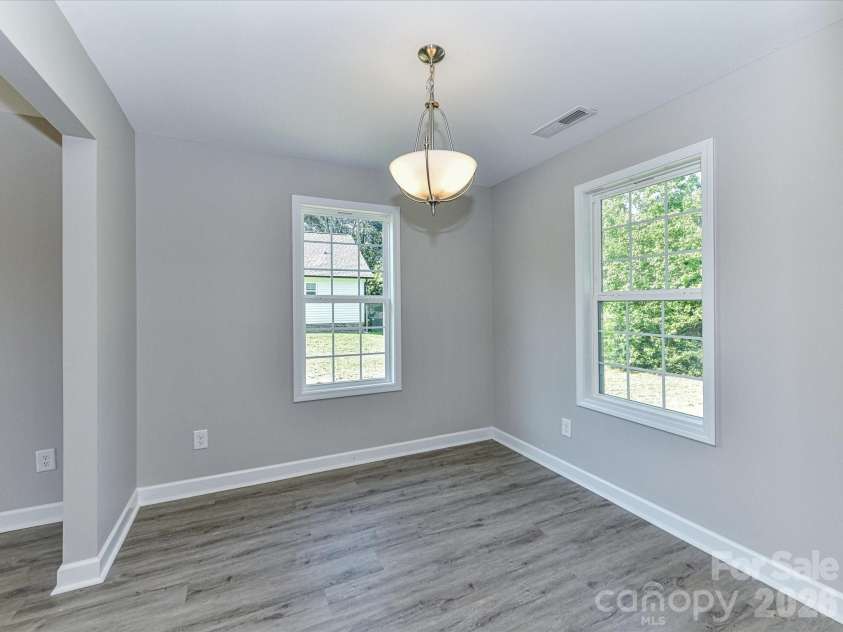 550 Claymon Road, Oakboro, NC 28129.  MLS# CAR4410271, YatesRealty ID 41729. Dining Area