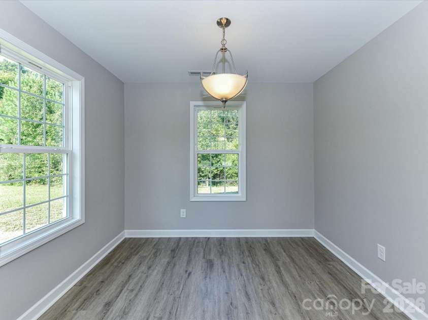 550 Claymon Road, Oakboro, NC 28129.  MLS# CAR4410271, YatesRealty ID 41729. Dining Area