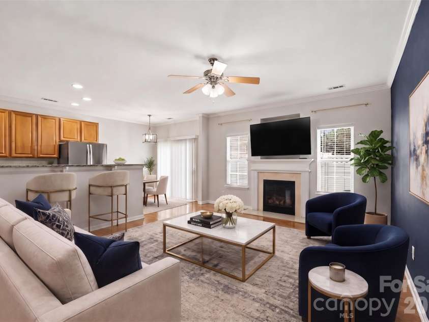 13838 Singleleaf Lane, Charlotte, NC 28278.  MLS# CAR4410883, YatesRealty ID 41730. Virtually Staged