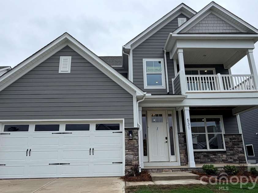 531 Cambria Street, Rock Hill, SC 29730.  MLS# CAR4397648, YatesRealty ID 41746. Homesite 82 features a Cypress H floorplan