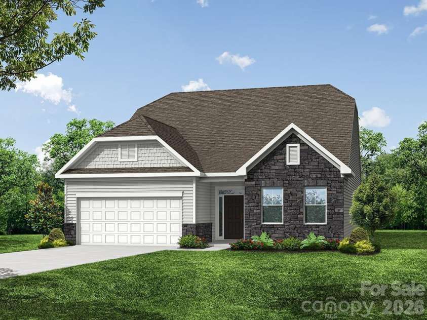 5075 McLaughlin Loop, Waxhaw, NC 28173.  MLS# CAR4412035, YatesRealty ID 41774. Homesite 49 features a proposed Avery B floorplan