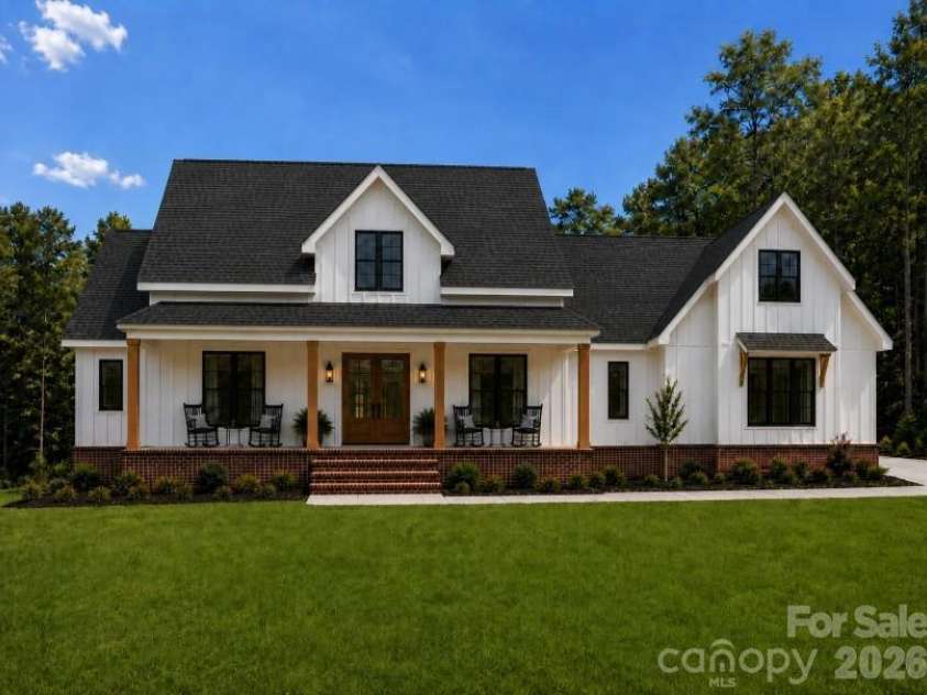 509 Simpson Road, Locust, NC 28097.  MLS# CAR4407776, YatesRealty ID 41779. Double front door is also an available option  ** Rendering **