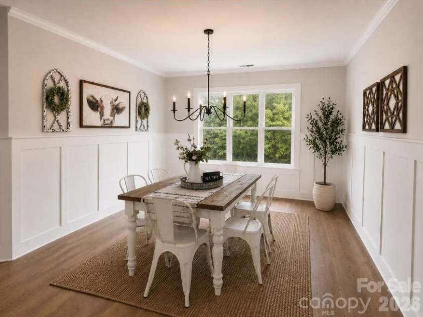 509 Simpson Road, Locust, NC 28097.  MLS# CAR4407776, YatesRealty ID 41779. Eat-in dining area *Rendering *