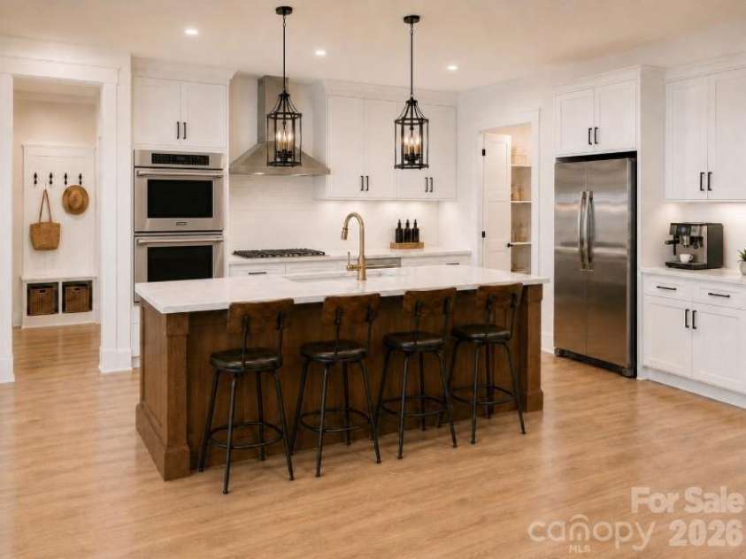 509 Simpson Road, Locust, NC 28097.  MLS# CAR4407776, YatesRealty ID 41779. Kitchen w/some upgrades * Rendering *