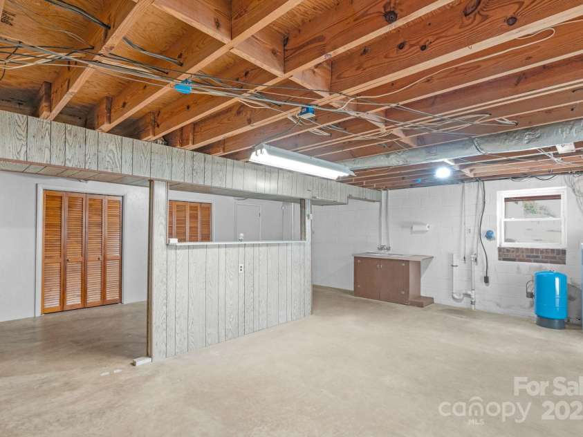 2036 Biggers Lake Road, Shelby, NC 28152.  MLS# CAR4273982, YatesRealty ID 4178. Basement