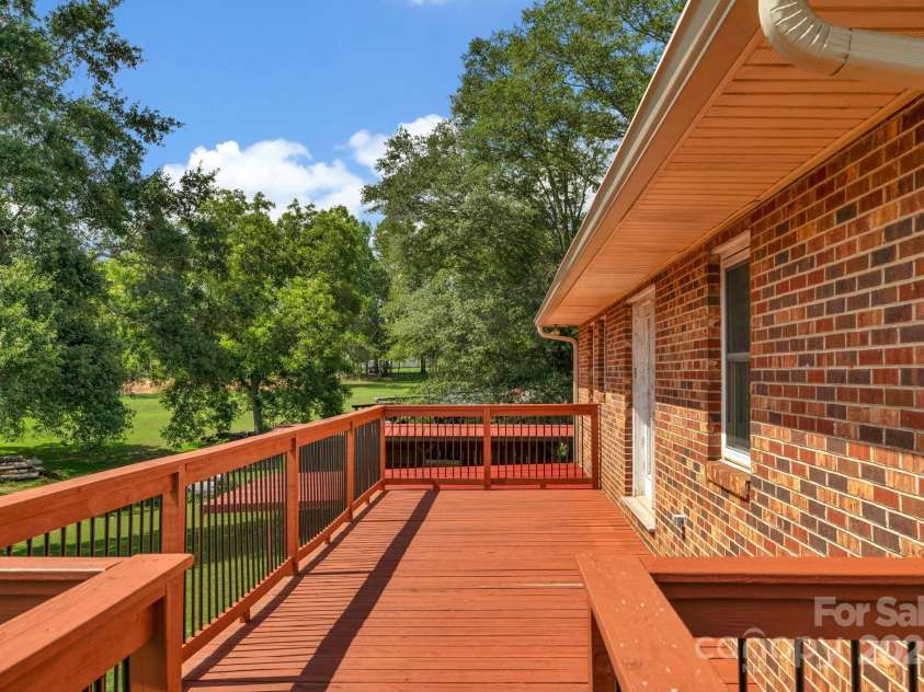 2036 Biggers Lake Road, Shelby, NC 28152.  MLS# CAR4273982, YatesRealty ID 4178. Deck off primary bedroom
