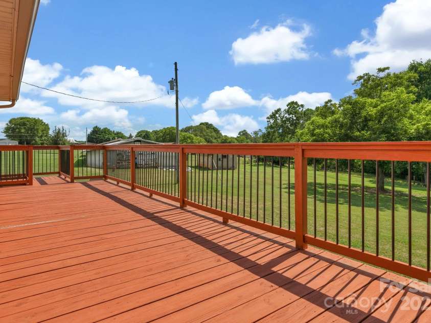 2036 Biggers Lake Road, Shelby, NC 28152.  MLS# CAR4273982, YatesRealty ID 4178. Deck off primary bedroom
