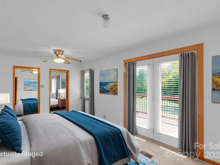 2036 Biggers Lake Road, Shelby, NC 28152.  MLS# CAR4273982, YatesRealty ID 4178. Primary bedroom virtually staged