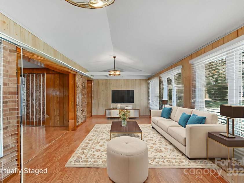 2036 Biggers Lake Road, Shelby, NC 28152.  MLS# CAR4273982, YatesRealty ID 4178. Virtually staged living room