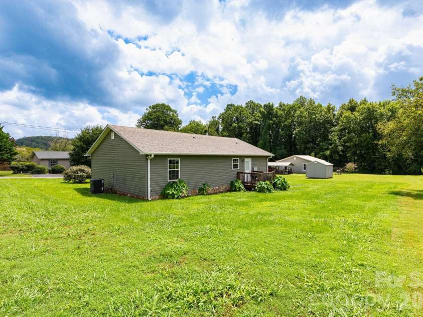 40 Eddie Drive, Old Fort, NC 28762.  MLS# CAR4409389, YatesRealty ID 41780. Back Yard