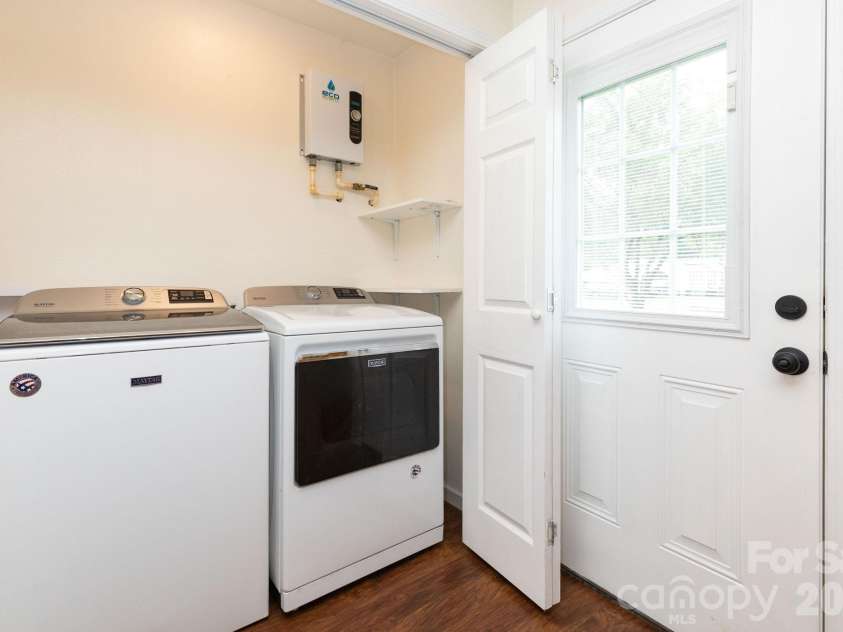 40 Eddie Drive, Old Fort, NC 28762.  MLS# CAR4409389, YatesRealty ID 41780. Laundry Closet