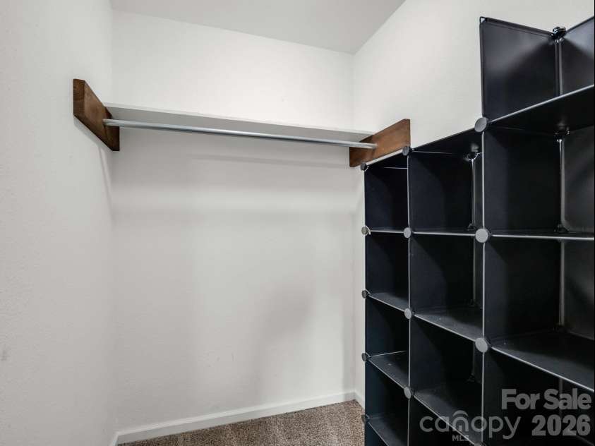 40 Eddie Drive, Old Fort, NC 28762.  MLS# CAR4431984, YatesRealty ID 41780. Large closet in primary bedroom