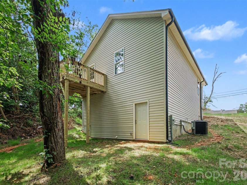 155 Corban Avenue, Concord, NC 28025.  MLS# CAR4405826, YatesRealty ID 41785. Back yard