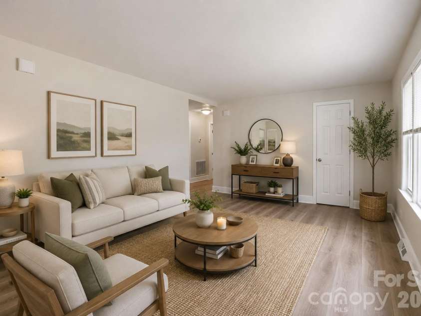 3624 Sargeant Drive, Charlotte, NC 28217.  MLS# CAR4411158, YatesRealty ID 41797. Virtually Staged.