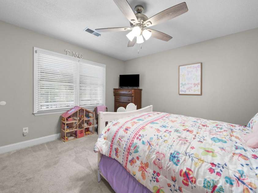 2115 Acorn Lane, Monroe, NC 28112.  MLS# CAR4410769, YatesRealty ID 41798. Bedroom 3