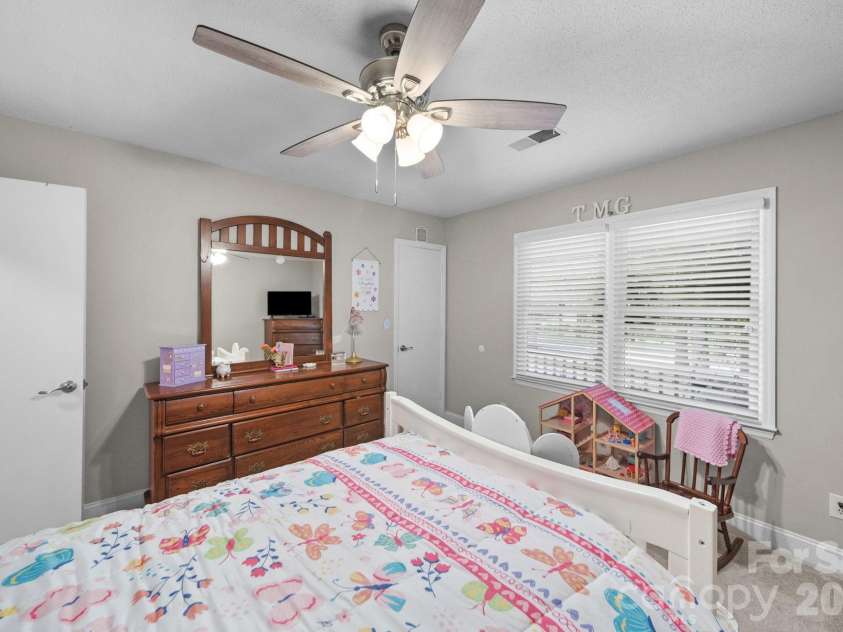 2115 Acorn Lane, Monroe, NC 28112.  MLS# CAR4410769, YatesRealty ID 41798. Bedroom 3