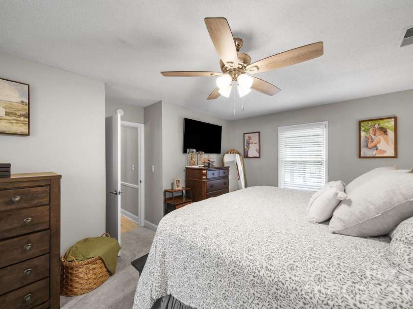 2115 Acorn Lane, Monroe, NC 28112.  MLS# CAR4410769, YatesRealty ID 41798. Primary Bedroom