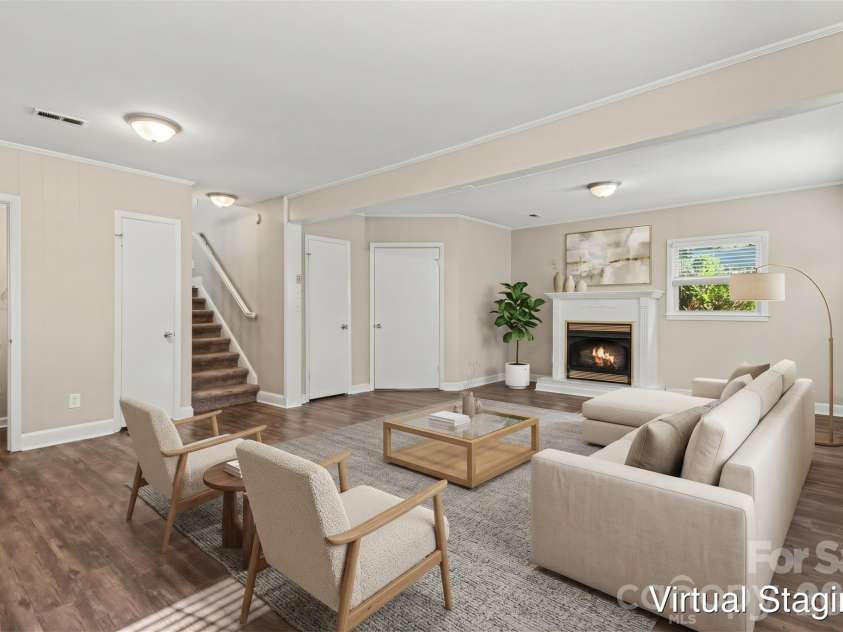 6209 Springfield Drive, Charlotte, NC 28212.  MLS# CAR4411035, YatesRealty ID 41807. Virtually staged