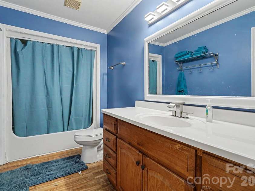 502 Cedarwood Drive, Monroe, NC 28112.  MLS# CAR4405782, YatesRealty ID 41817. Bathroom in the Hall
