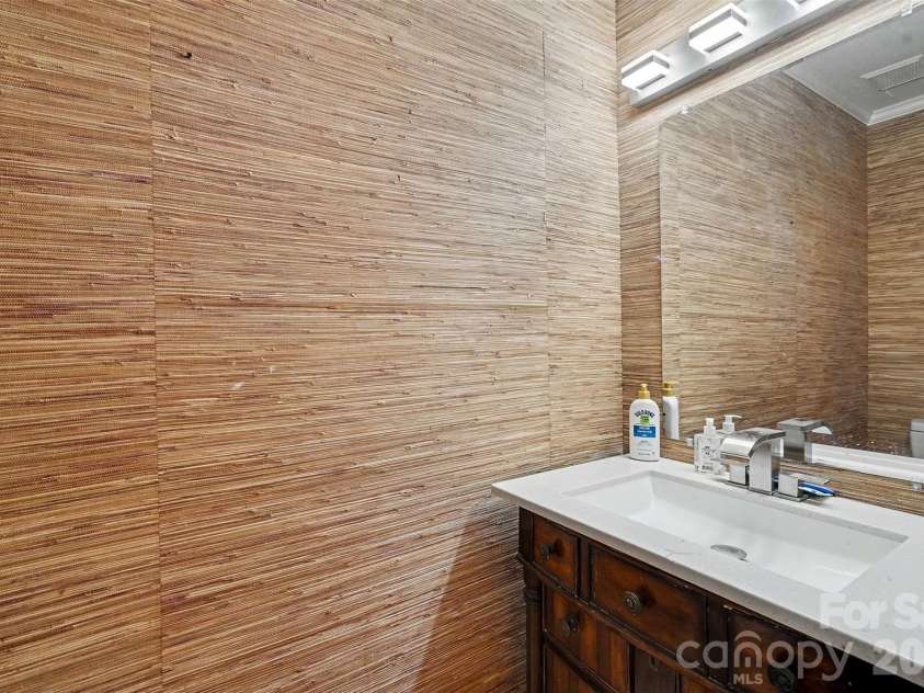 502 Cedarwood Drive, Monroe, NC 28112.  MLS# CAR4405782, YatesRealty ID 41817. Half Bath on Main Level