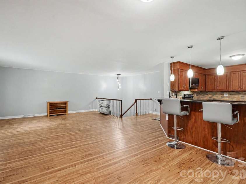 502 Cedarwood Drive, Monroe, NC 28112.  MLS# CAR4405782, YatesRealty ID 41817. View from Dinning Room Area