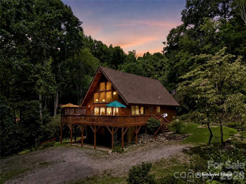 170 Wonderwood Lane, Clyde, NC 28721.  MLS# CAR4412092, YatesRealty ID 41820. 