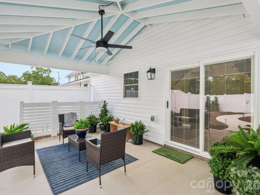 105 Maple Street, Badin, NC 28009.  MLS# CAR4409947, YatesRealty ID 41821. Covered Porch